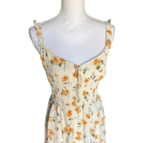 Reformation Elyse Floral Mini Dress - Size 12 - Picture 4 of 13